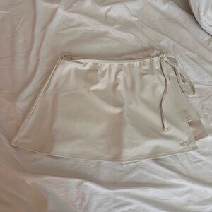 SET Active Cream Mini Skirt